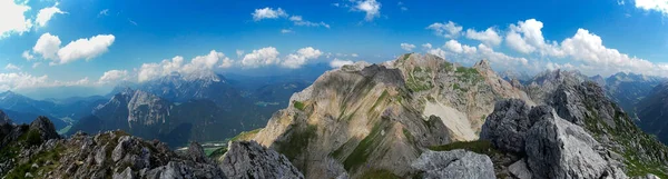 Mountain Ridge Part Ferrata Mittenwald — Stock Photo, Image