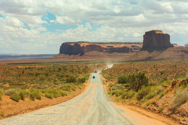 Monument Valley Hranici Mezi Arizonou Utahem Usa — Stock fotografie