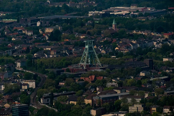 Důlní Věž Hornického Muzea Bochumu Severním Porýní Vestfálsku Německo — Stock fotografie