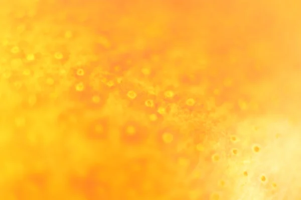 Gele Oranje Achtergrond Met Bubbels — Stockfoto