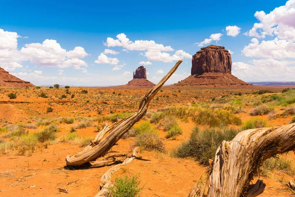 アリゾナ州とユタ州の州境にある記念碑バレー ロイヤリティフリーのストック画像