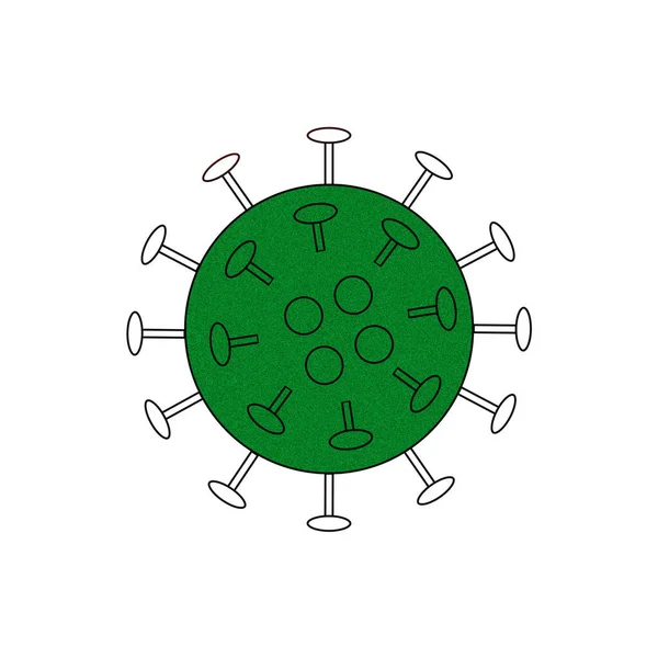 Shematisk Presentation Coronavirus — Stockfoto