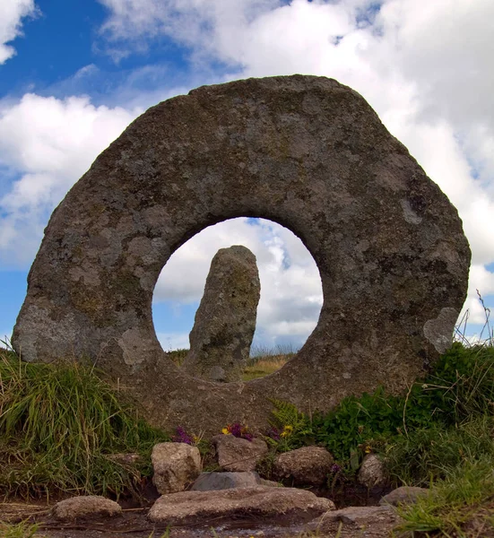 Die Ruinen Der Antiken Stadt Der Heiligen Mauer Der Insel — Stockfoto