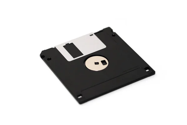 Disco Floppy Isolato Sfondo Bianco — Foto Stock