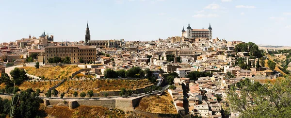 Vista Panorámica Ciudad Toledo España — Foto de Stock