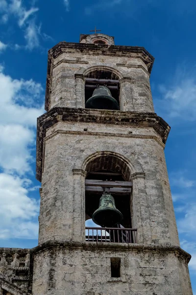 Havanna Katedrális Catedral San Cristobal Egyike Tizenegy Katolikus Katedrális Szigeten — Stock Fotó