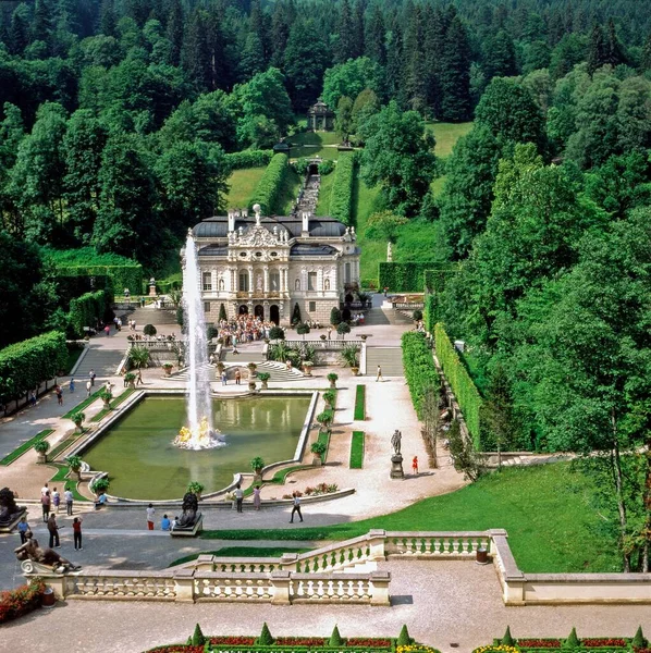 Hermosa Vista Ciudad Versailles Francia —  Fotos de Stock