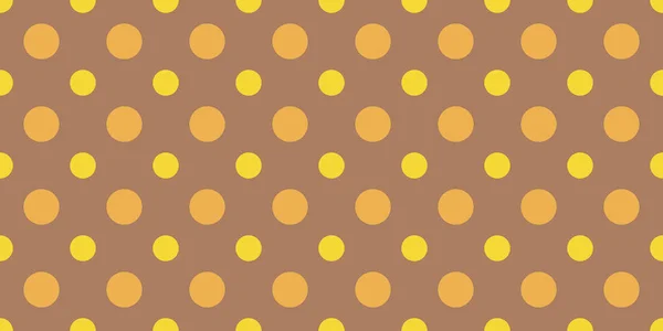 Brown Dots Pattern Background Cercles Rétro Toile Fond Texture Des — Photo