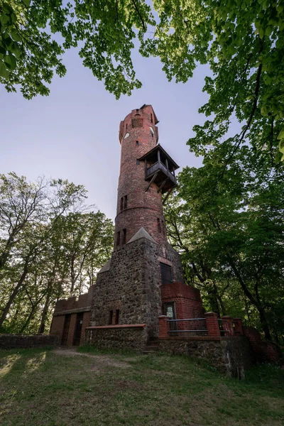 Torre Bismarck Bad Freienwalde Alemanha Uma Torre Bismarck Tipo Específico — Fotografia de Stock