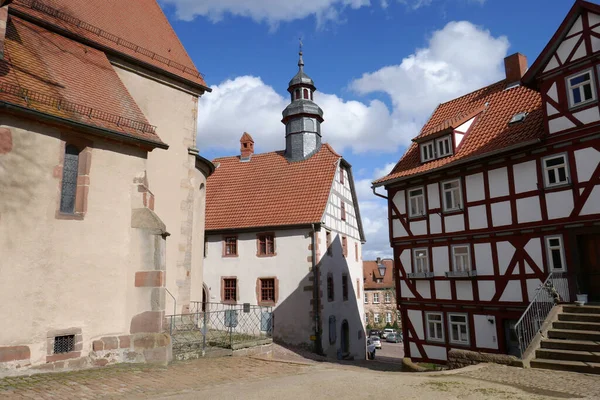 Historyczne Stare Miasto Schlitz — Zdjęcie stockowe