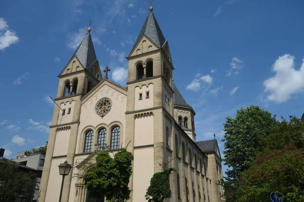 Evangelisk Lutherska Kyrkan Frälsare Dålig Kissingen — Stockfoto