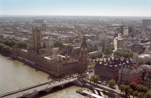 Vista Aerea Della Città Londra Regno Unito — Foto Stock