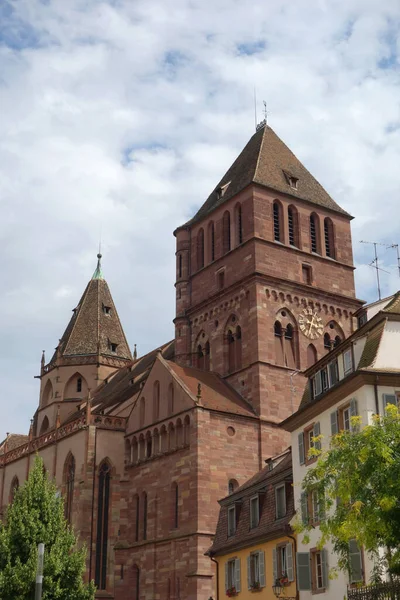 Malebný Pohled Krásnou Středověkou Architekturu — Stock fotografie