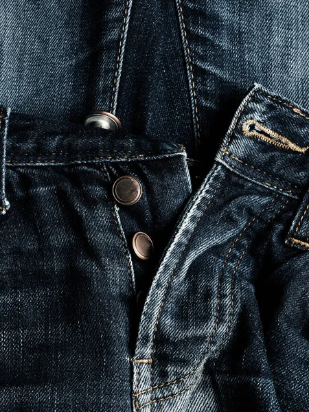 Textura Jeans Usados Antigos Usando Como Cabeçalho Fundo — Fotografia de Stock
