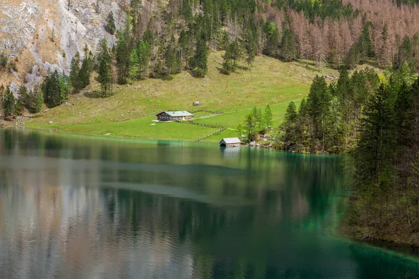 Schöner Blick Auf Den See — Stockfoto