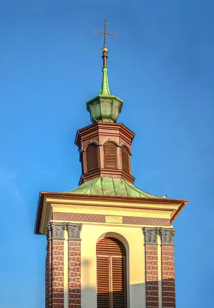 Einer Der Türme Des Dominikanerklosters Der Altstadt Von Lublin Polen — Stockfoto