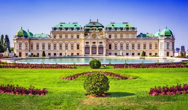Avusturya Viyana Daki Belvedere Sarayı — Stok fotoğraf