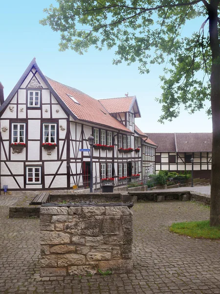 Altstadt Der Stadt Rothenburg Der Tauber Bayern Deutschland — Stockfoto