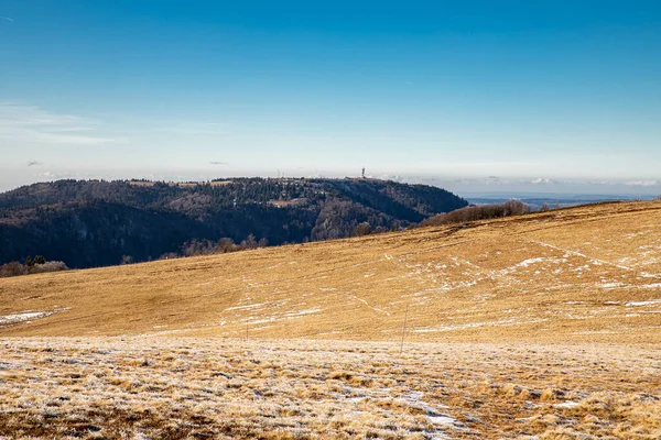 Blick Auf Den Ballon Servance Vom Elsässischen Belchen — Stockfoto