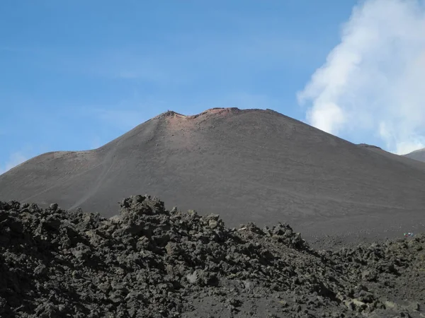 Vulcano Vulcanico Nel Parco Nazionale Del Teide Tenerife Isole Canarie — Foto Stock