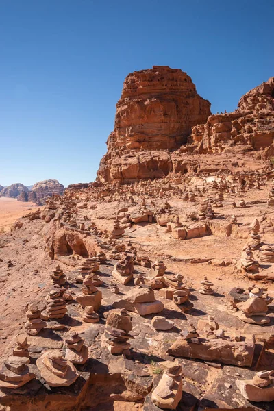 Bela Paisagem Deserto Rum Wadi Nos Estados Unidos América — Fotografia de Stock