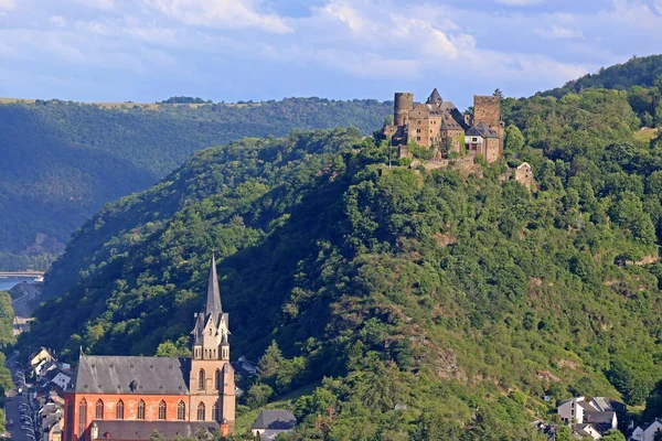 Castello Neuschwanstein Montagna — Foto Stock