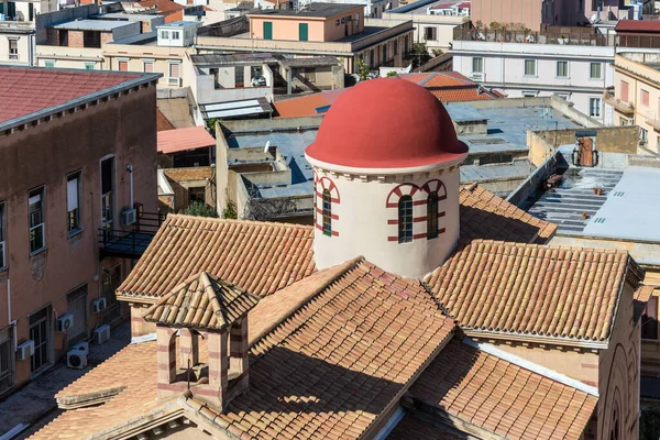 Vista Telhado Igreja Chiesa Degli Ottimati Também Chamada Santa Maria — Fotografia de Stock