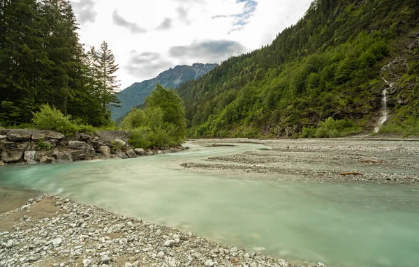 Riacho Hornbach Tirol Áustria — Fotografia de Stock