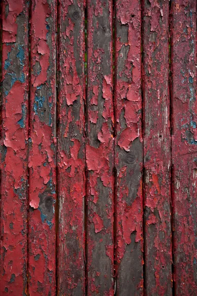 Old Wooden Background Peeling Paint — Stock Photo, Image