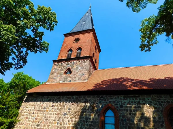 Gotische Kerkgebouw Uit Tweede Helft Van 13E Eeuw — Stockfoto