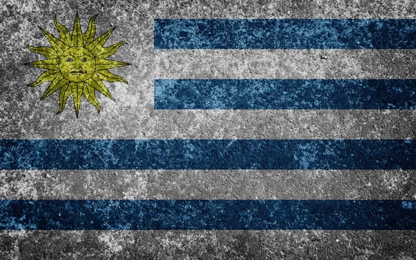 Bandera Argentina Con Textura Grunge —  Fotos de Stock