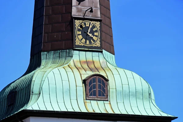 Der Uhrturm Der Stadt Riga — Stockfoto
