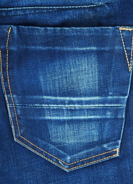 Azul Jeans Textura Fondo — Foto de Stock