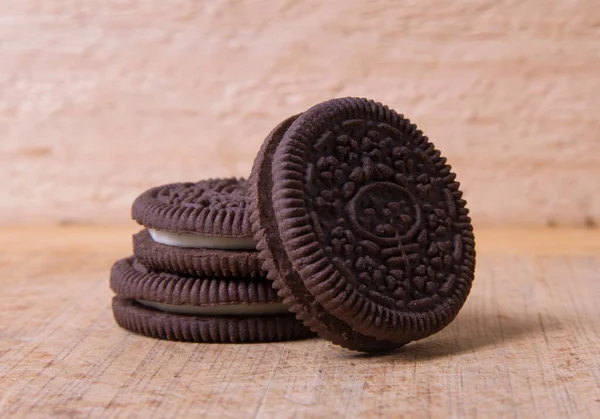 Csokoládé Cookie Háttér — Stock Fotó
