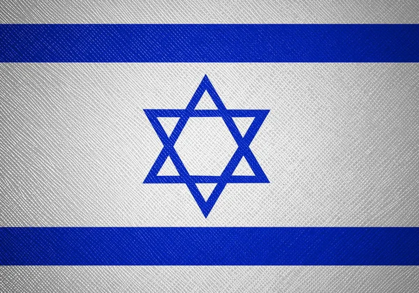 Bandera Israelel Con Efecto Vintage Antecedentes Patrióticos —  Fotos de Stock