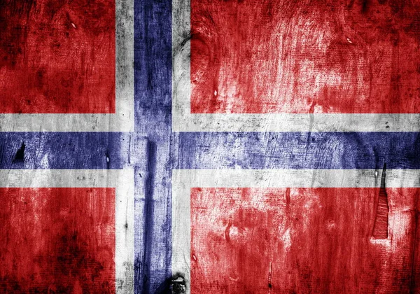 Bandera Grunge Iceland Con Pintura Vieja Pintada — Foto de Stock