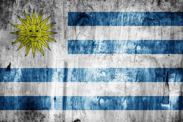 Bandera Argentina Con Textura Vintage — Foto de Stock