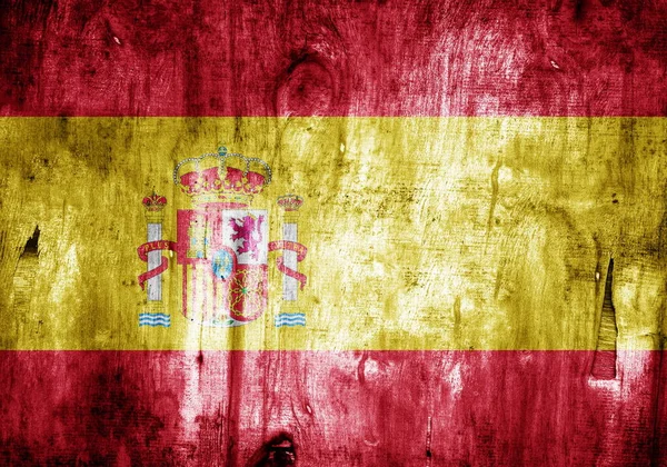 Bandera Grunge Andorra Con Papel Viejo Vintage — Foto de Stock