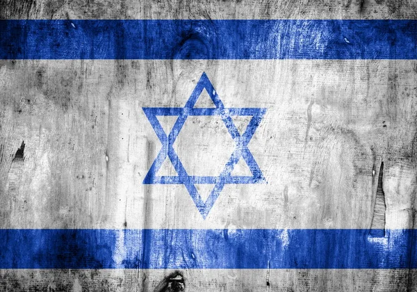 Grunge Bandera Sucia Israel —  Fotos de Stock