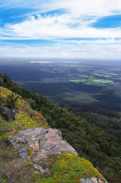 Vista Para Bela Paisagem Das Montanhas — Fotografia de Stock