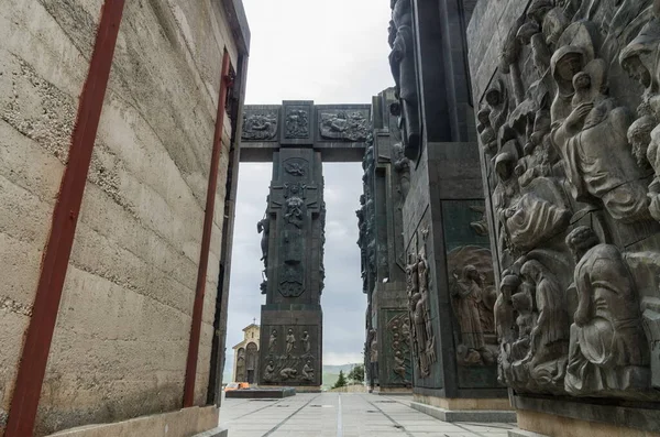 Tbilisi Georgia May 2016 Monument Complex Kartlis Tskhovreba Tbilisi Means — Stock Photo, Image