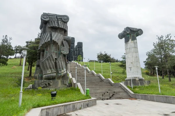 Tbilisi Georgia May 2016 Monument Complex Kartlis Tskhovreba Tbilisi Means — Stock Photo, Image