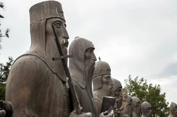 Tbilisi Georgia May 2016 Monument Complex Kartlis Tskhovreba Tbilisi Means — Stock Photo, Image