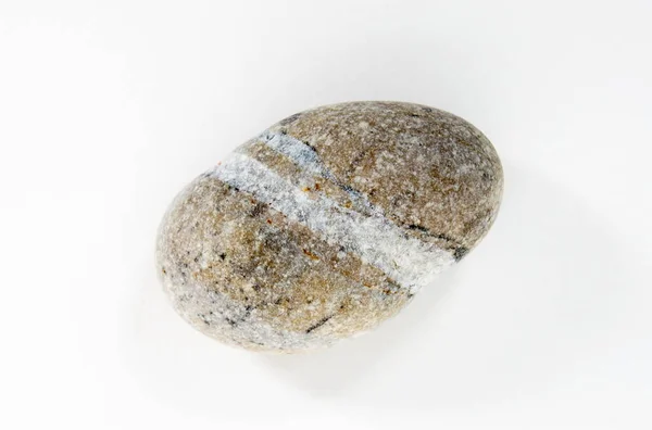 Textura Piedra Aislada Sobre Fondo Blanco —  Fotos de Stock