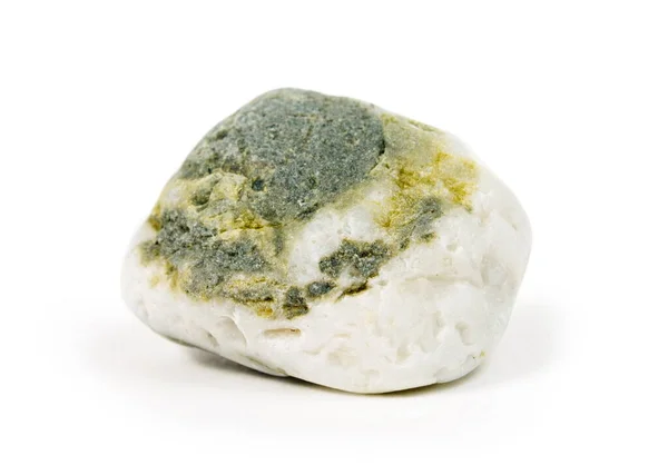 Macro Mineral Stone Isolated White Background — Stock Photo, Image