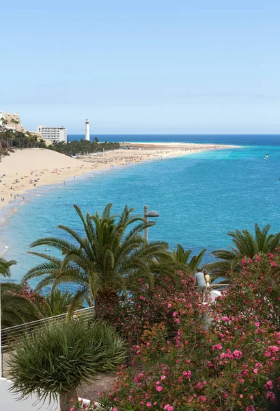 Beach Morro Jable Canary Island Fuerteventura Spain — Stock Photo, Image