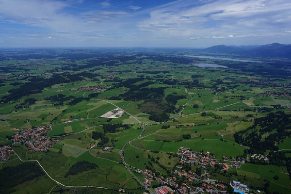 Vista Aérea Cidade Cidade Velha Região Estado Paisagem Mais Bonita — Fotografia de Stock