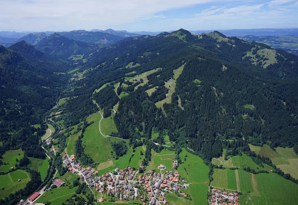 Blick Auf Die Berge Sommer — Stockfoto