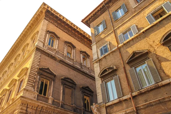 Oud Gebouw Stad Barcelona — Stockfoto