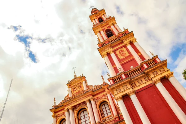 Blick Auf Die Kirche Saint Francis Salta Argentinien Südamerika Einem — Stockfoto